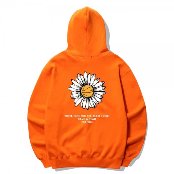 뮤직브로샵,BIG DAISY LOGO 후드티 - 8컬러
